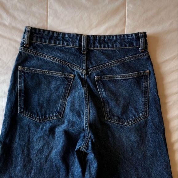 ZARA distressed wide leg jean - Picture 4 of 4
